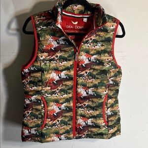 Ariat Equestrian Hunt Scene Down Vest